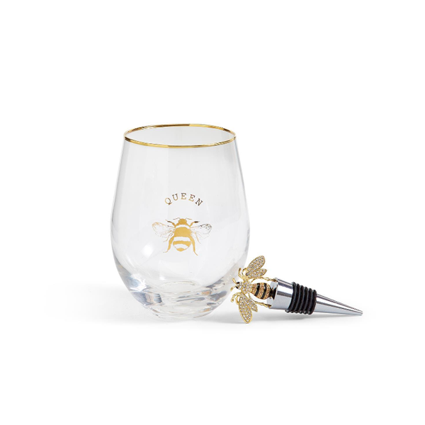 Queen Bee Stemless Set
