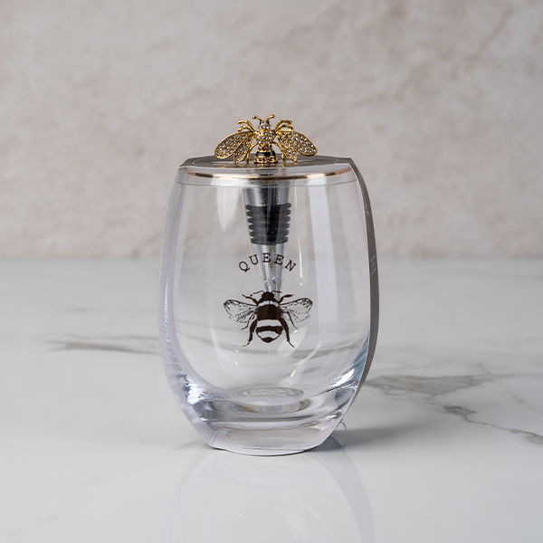 Queen Bee Stemless Set