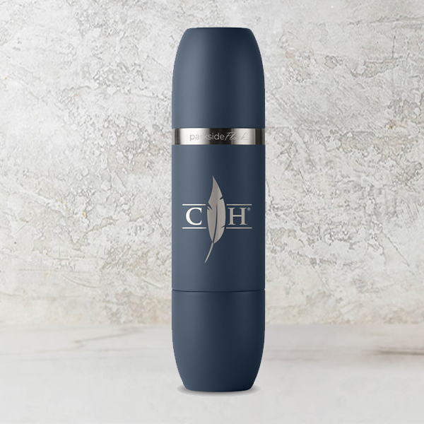 Slate Blue Parkside Flask 3-Piece Wine Set