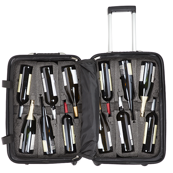 Personalized CH Wine Suitcase-12 Bottle