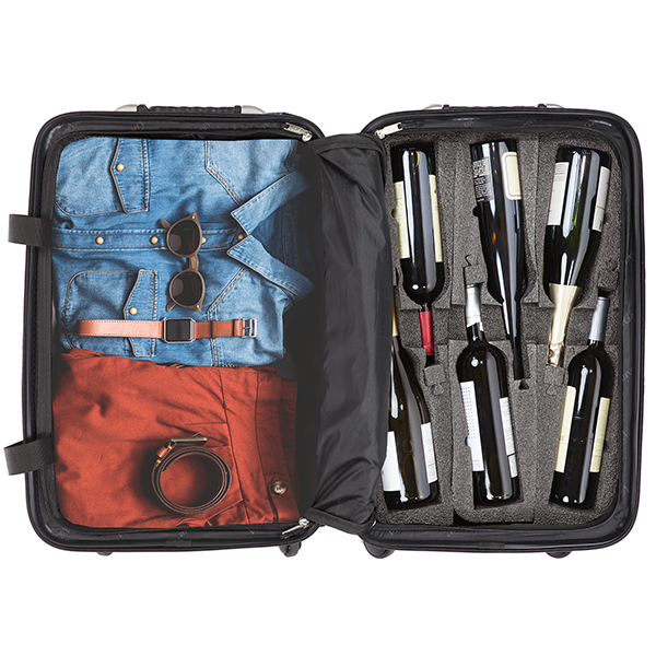 Cooper's Hawk Wine Suitcase-12 Bottle