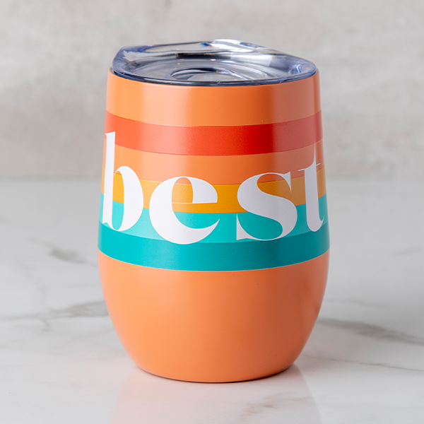 Best Day Ever Wine Tumbler