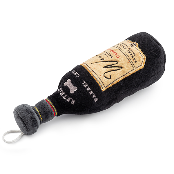 Wine Bottle Dog Toy