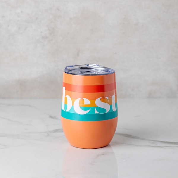 Best Day Ever Wine Tumbler