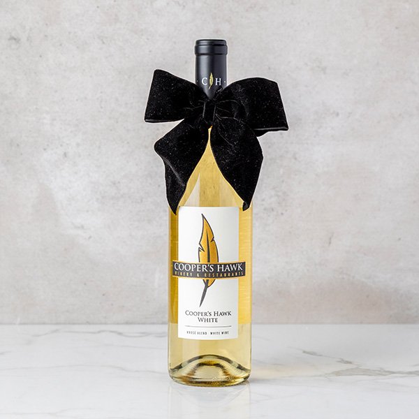 Velvet Wine Bottle Bow