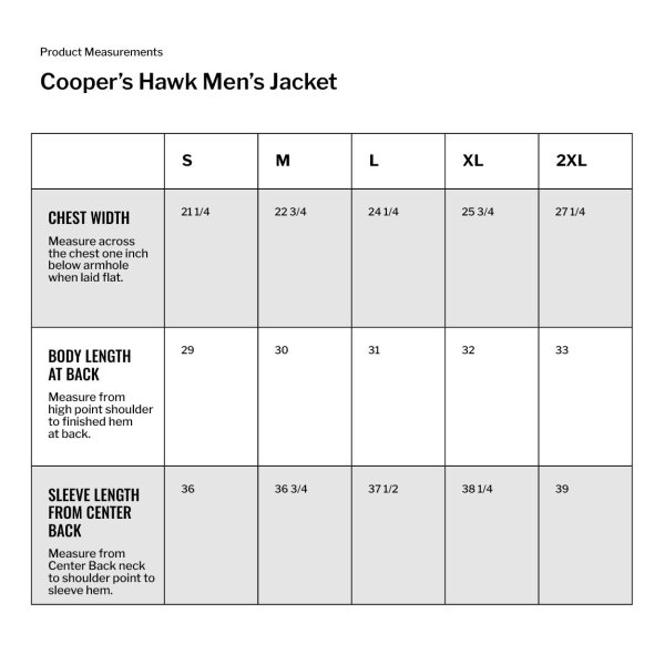 Cooper's Hawk Men's Jacket-Small