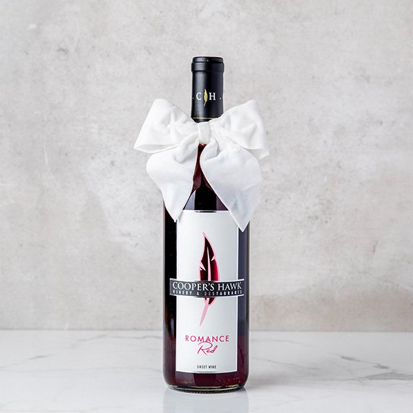 Velvet Wine Bottle Bow