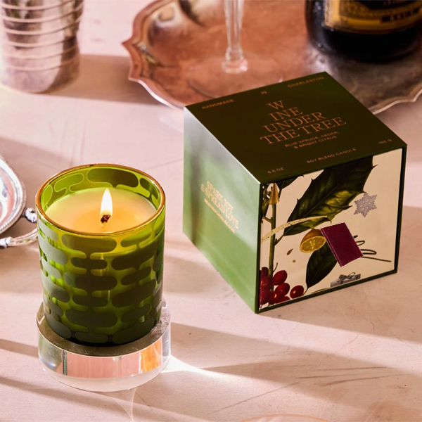Wine Under the Tree Candle