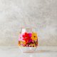 Full Bloom Acrylic Stemless Wine Glass
