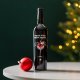 More Wine More Merry Embossed Wine
