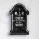 Tombstone Platter