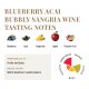 Blueberry Acai Bubbly Sangria Wine