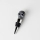 Marble Skull Halloween Wine Bottle Stopper