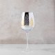 Silver Winter Tree Stemmed Wine Glass