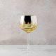 Gold Alpine Balloon Stemmed Wine Glass