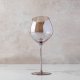 Slant Haze Stemmed Wine Glass