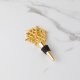 Gold Snowflake Wine Bottle Stopper