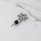 Silver Snowflake Wine Bottle Stopper