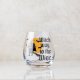 Witch Way Halloween Stemless Wine Glass