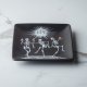 Disco Skeleton Appetizer Plate