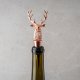 Rose Gold Deer Wine Bottle Stopper