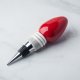Red Bulb Wine Bottle Stopper