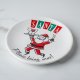 Santa Please Appetizer Plate
