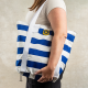20th Anniversary Striped Cooler Tote