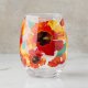 Poppy Stemless Wine Glass