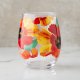 Poppy Stemless Wine Glass