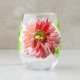 Dahlia Stemless Wine Glass