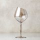 Slant Smoke Stemmed Wine Glass