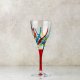 Trix Red Stemmed Wine Glass 8oz