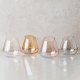 Slant Stemless Wine Glasses - Set of 4