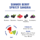 Summer Berry Spritzy Sangria Wine