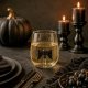 Bat Stemless Wine Glass