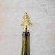 Gold Alpine Wine Bottle Stopper