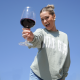 Wine Girl Sweatshirt Sage
