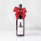 Velvet Wine Bottle Bow